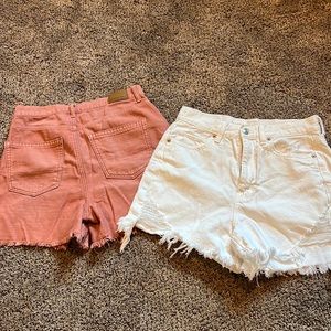 2 pairs American Eagle shorts